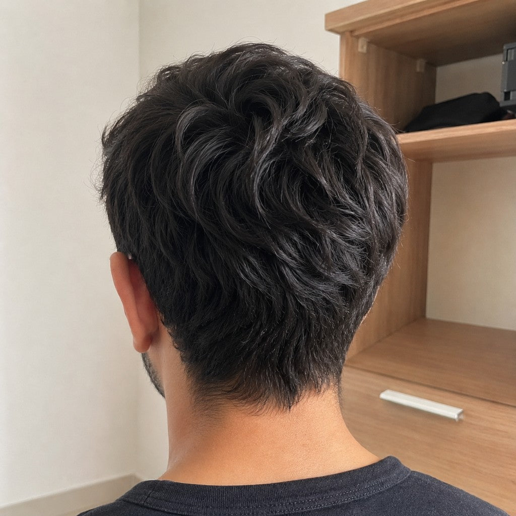Cabelo depois da aplicação