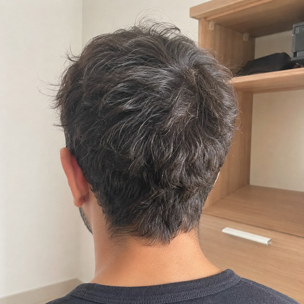 Cabelo antes da aplicação
